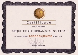 Premiacoes Top Of Business 2010